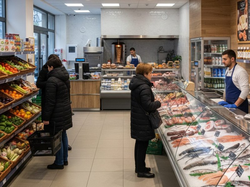 Продуктовый магазин. Прибыль 240к