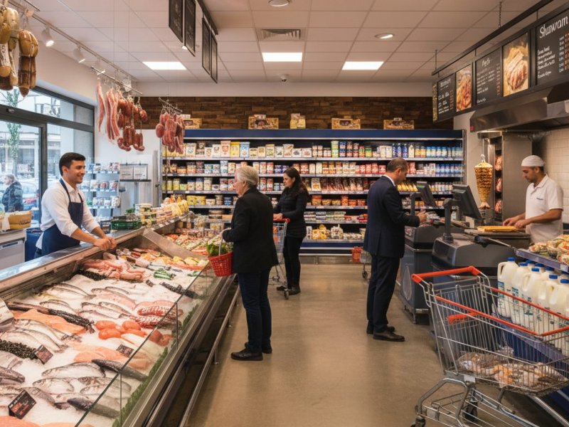 Продуктовый магазин. Прибыль 240к