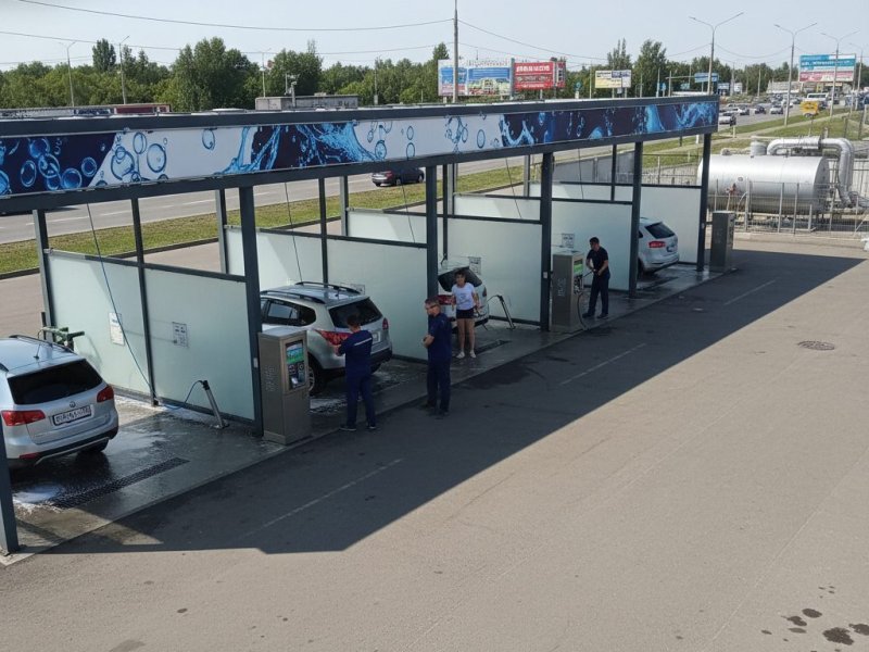 Автомойка. Прибыль 680к
