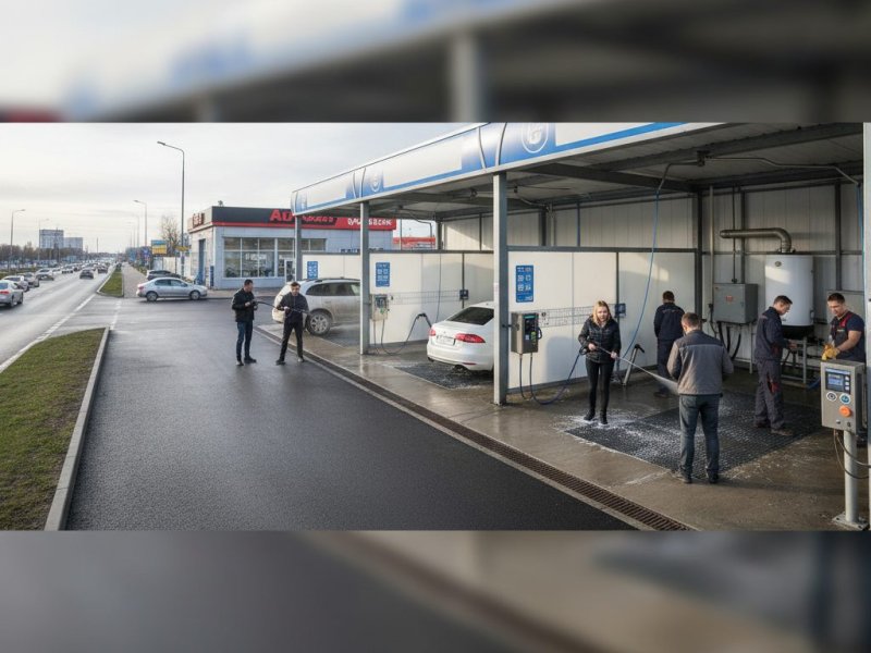Автомойка. Прибыль 680к