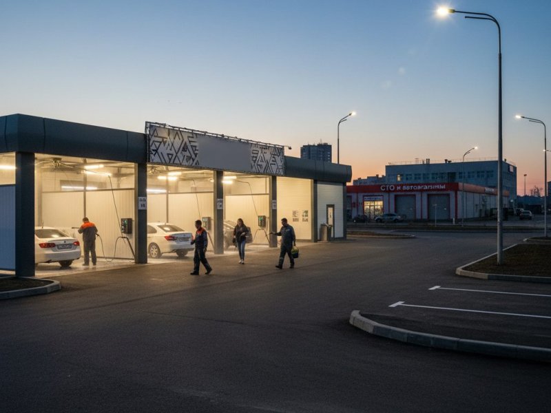 Автомойка. Прибыль 750к