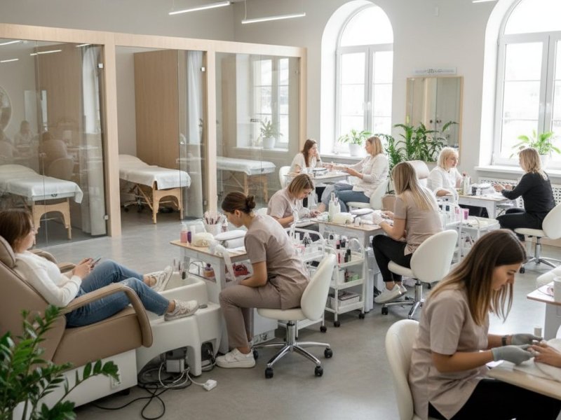 Салон маникюра и педикюра. Прибыль 700к