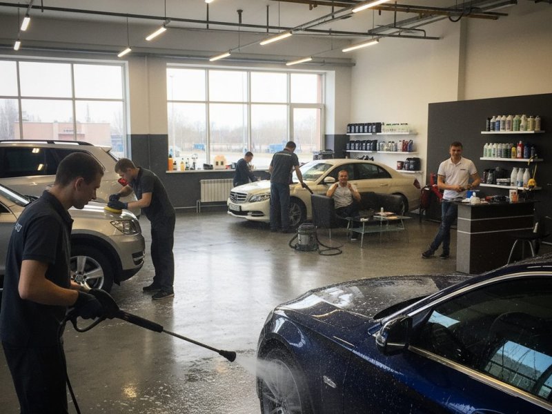 Автомойка. Прибыль 200к