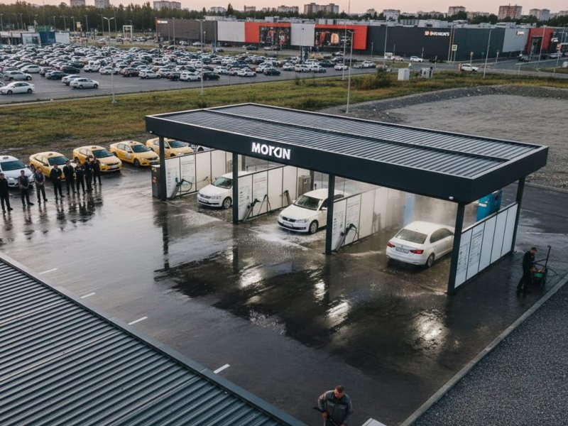 Автомойка. Прибыль 450к