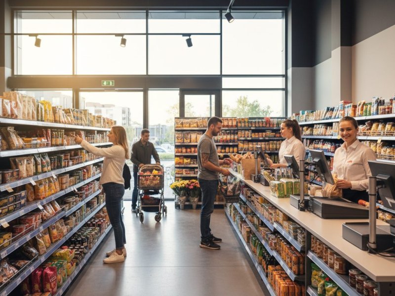Продуктовый магазин. Прибыль 500к