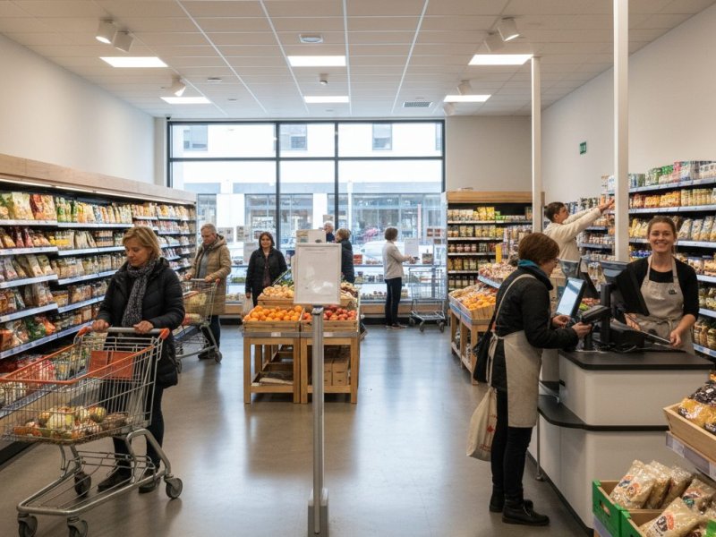 Продуктовый магазин. Прибыль 500к
