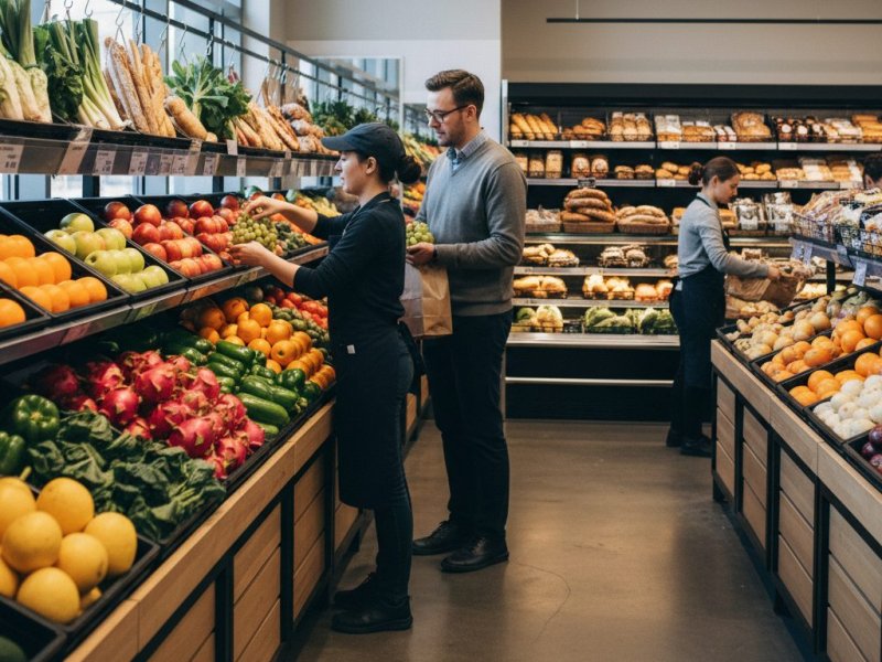 Продуктовый магазин с помещением в собственности