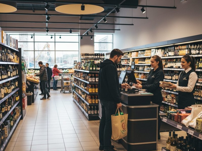 Продуктовый магазин. Прибыль 650к