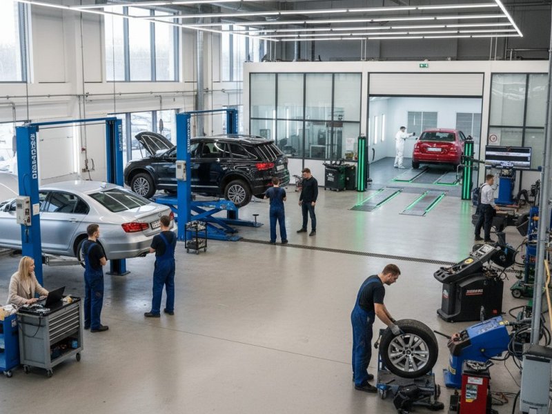 Автосервис с полным циклом услуг