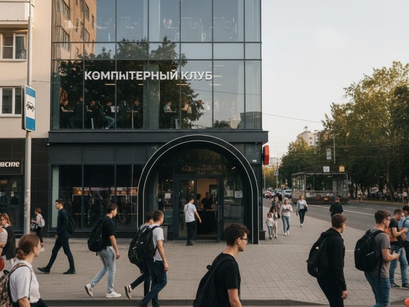 Компьютерный клуб в отличной локации