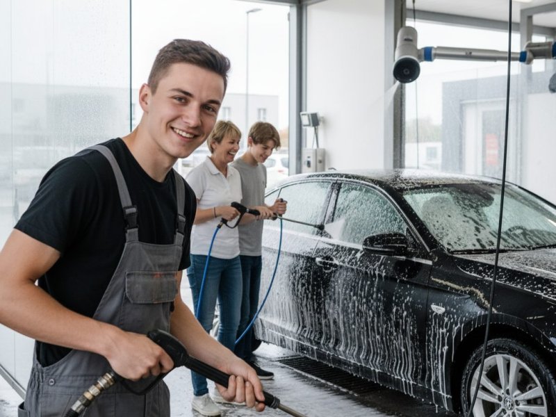 Автомойка. Прибыль 450к