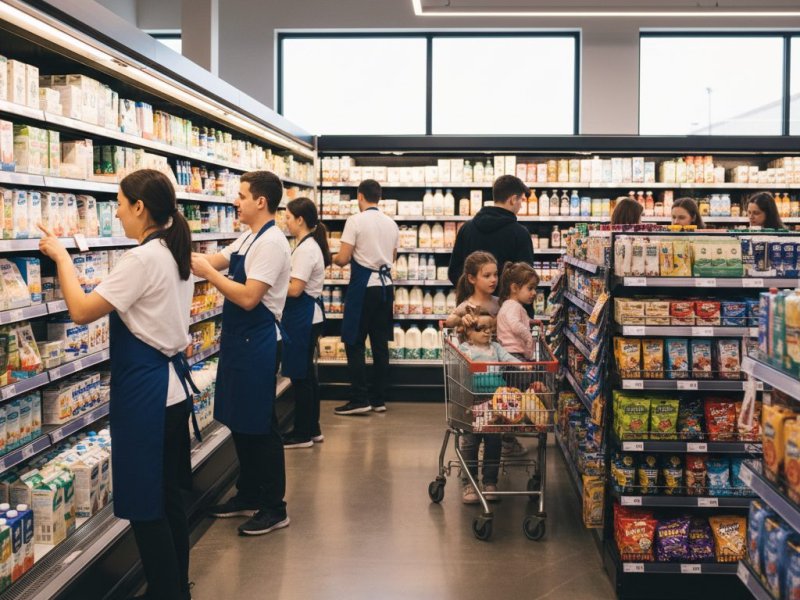 Продуктовый магазин. Прибыль 280к