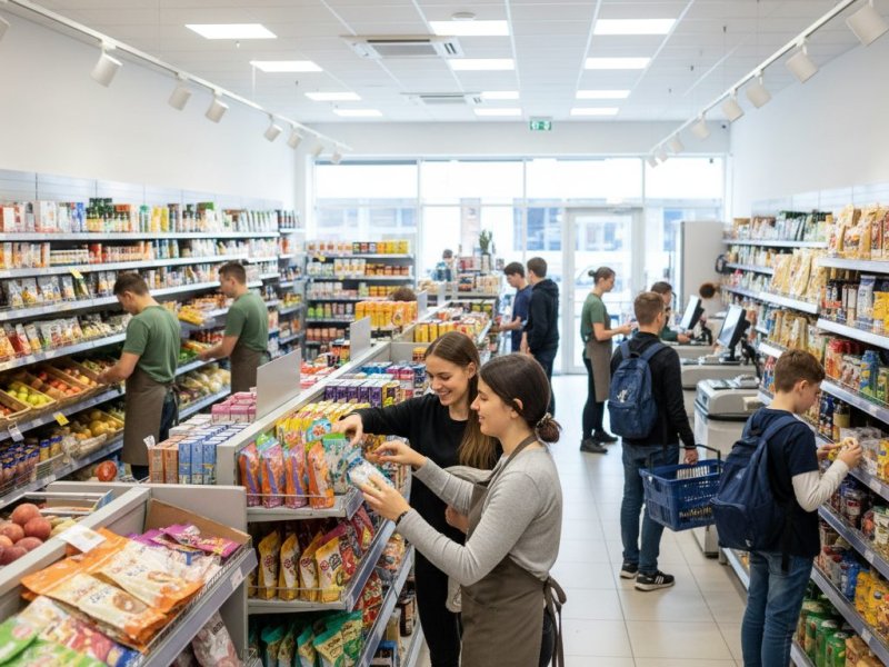Продуктовый магазин. Прибыль 280к