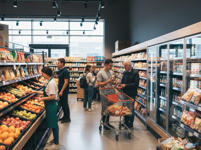 Продуктовый магазин. Прибыль 280к