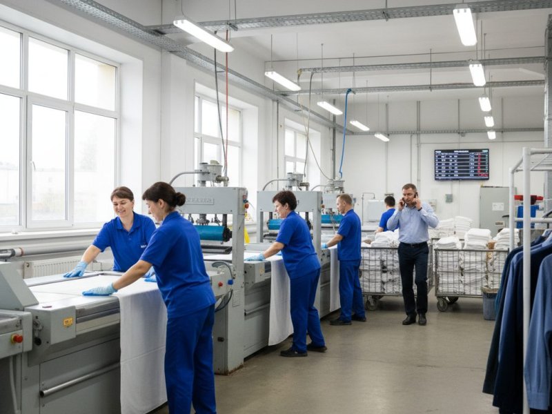 Промышленная прачечная. Прибыль 7.5млн
