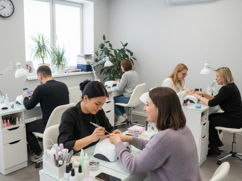 Студия маникюра. Прибыль 50к