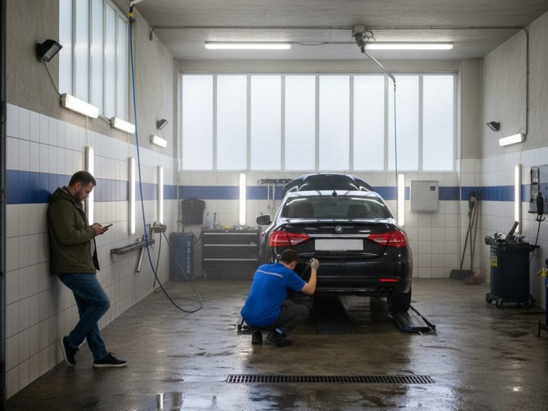 Автомойка. Прибыль 450к