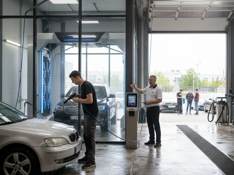 Автомойка. Прибыль 450к