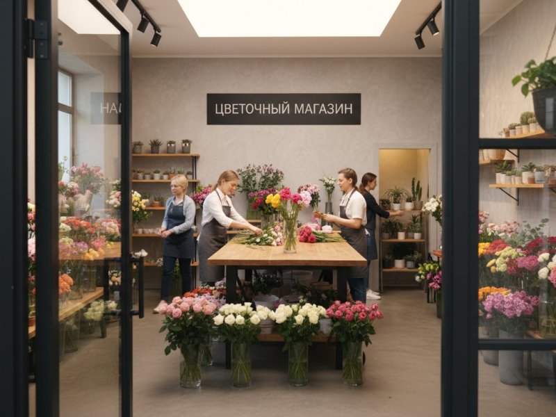 Цветочный салон на Арбате с высокой доходностью