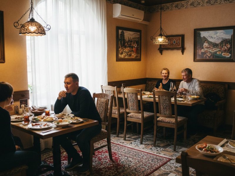 Кафе кавказской кухни, прибыль 600т