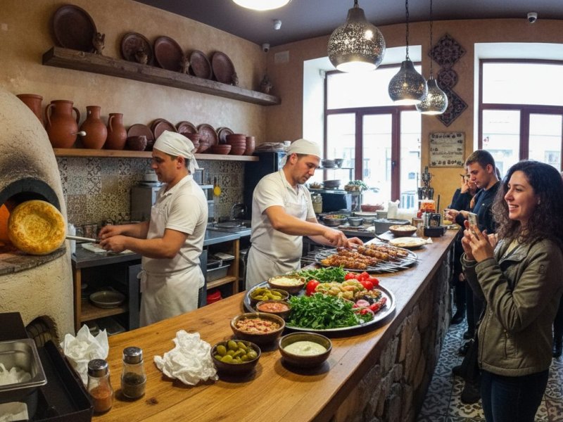 Кафе кавказской кухни, прибыль 600т