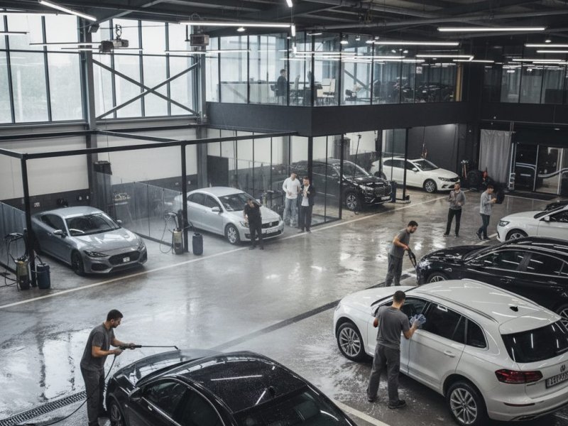 Автомойка. Прибыль 1.05млн