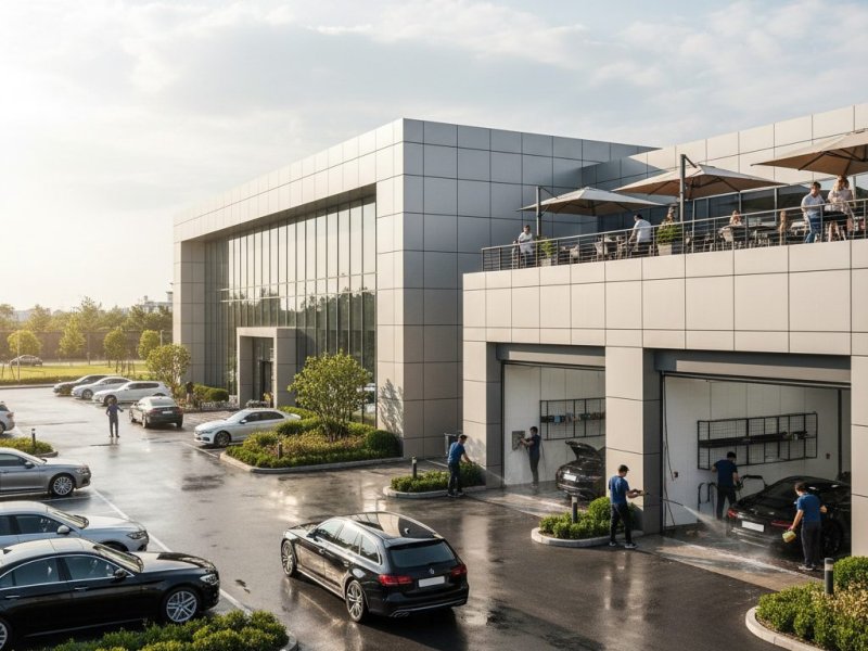 Автокомплекс. Прибыль 1.05млн