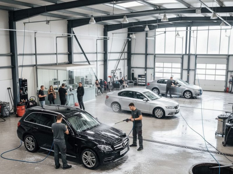 Автомойка. Прибыль 520к