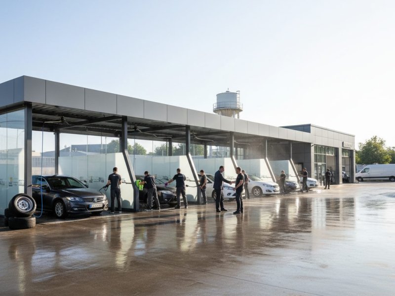 Автомойка. Прибыль 520к