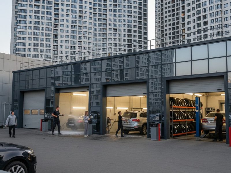 Автомойка. Прибыль 520к