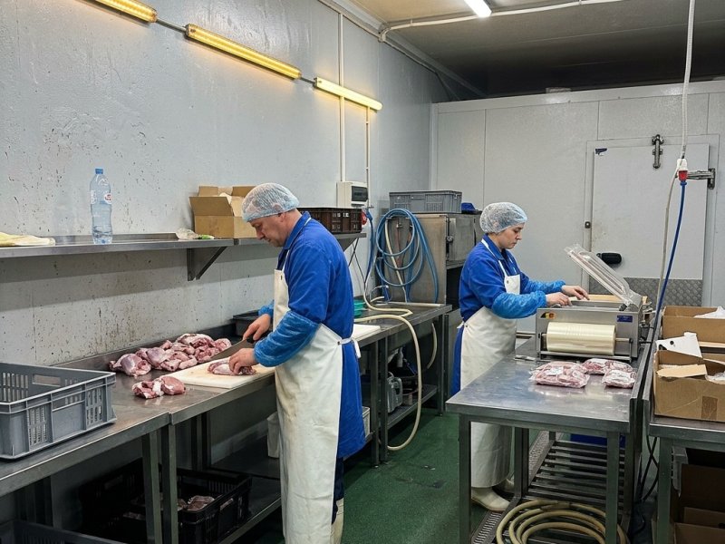 Продам. Цех убоя и разделки кроликов. Прибыль 250к