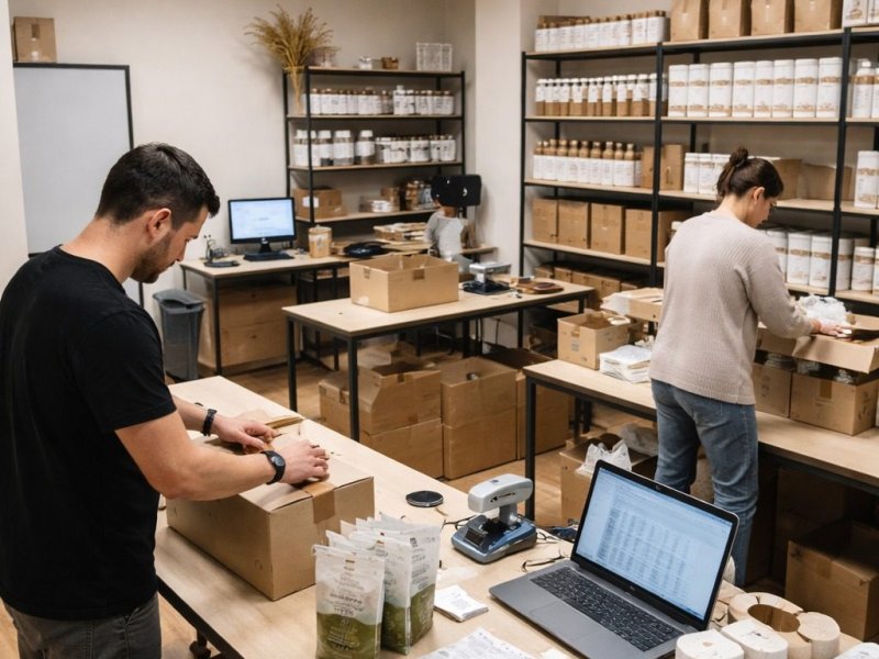 Интернет-магазин продуктов. Прибыль 320к