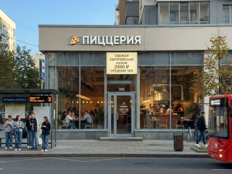 Пиццерия в Москве с прибылью 400 тыс. в мес.