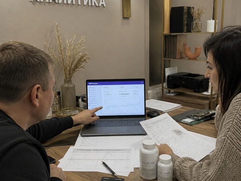 Интернет-магазин коллагена. Прибыль 740к