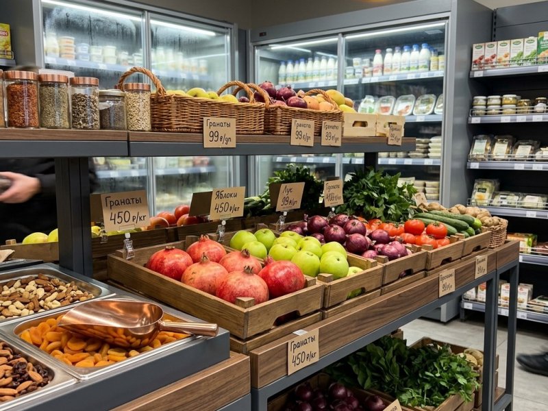 Продуктовый магазин. Прибыль 520к