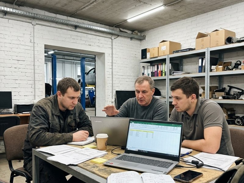 Автосервис. Прибыль 1.05млн