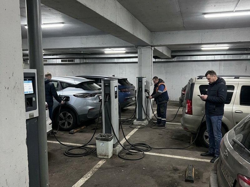 Зарядная станция для электромобилей. Прибыль 130к