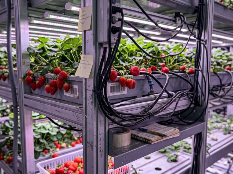 Ферма по выращиванию клубники. Прибыль 1млн
