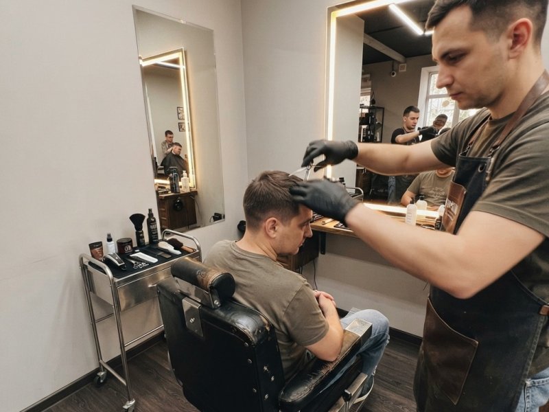 Барбершоп TOPGUN в Реутове в ТЦ