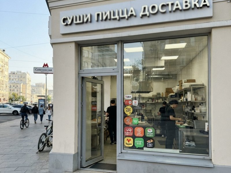Суши-бар дарк китчен в Москве с прибылью 300 тыс. в мес