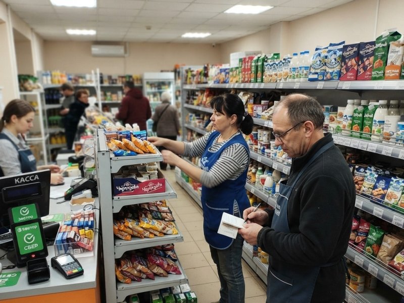 Продуктовый магазин. Прибыль 420к