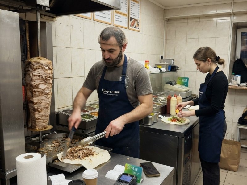 Готовый бизнес шаурма у метро