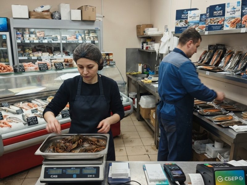 Готовый бизнес магазин морепродуктов
