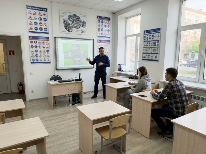 Сеть автошкол прибылью 5 млн в мес