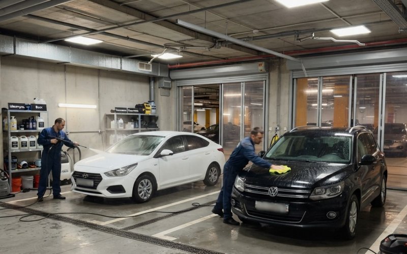 Автомойка с детейлингом в Рассказовке с прибылью 350 тыс в мес
