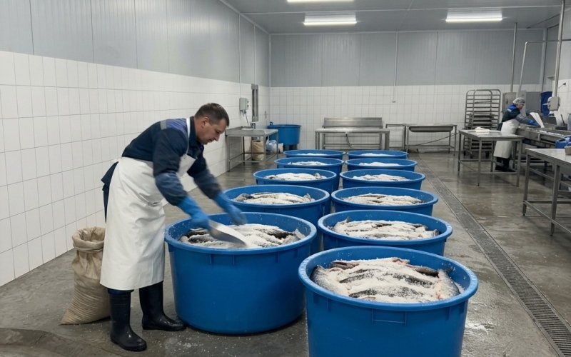 Рыбоперерабатывающее производство в Астрахани с прибылью 2,5 млн в мес