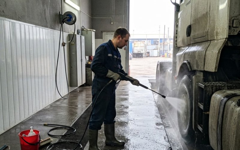 Грузовая автомойка в Балашихе с прибылью от 200 тыс в мес