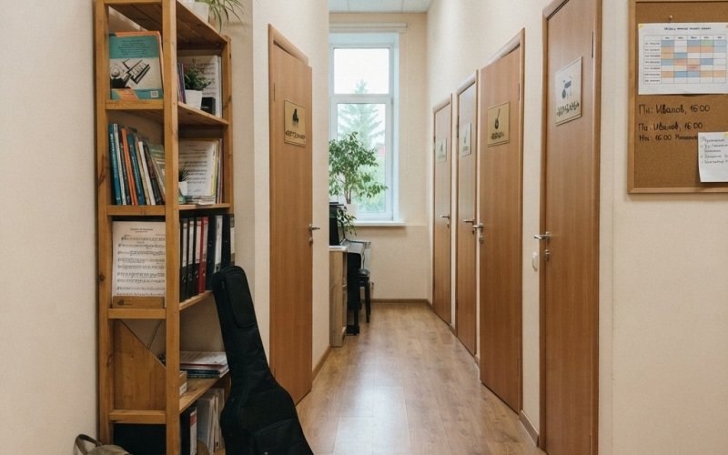 Школа музыки для взрослых и детей в Москве с прибылью 300 тыс. в мес