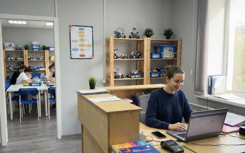 Школа программирования и робототехники в Москве с прибылью 300 тыс. в мес