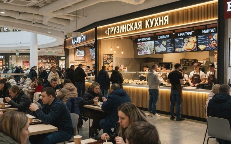 Корнер грузинской кухни в Москве с окупаемостью 10 мес